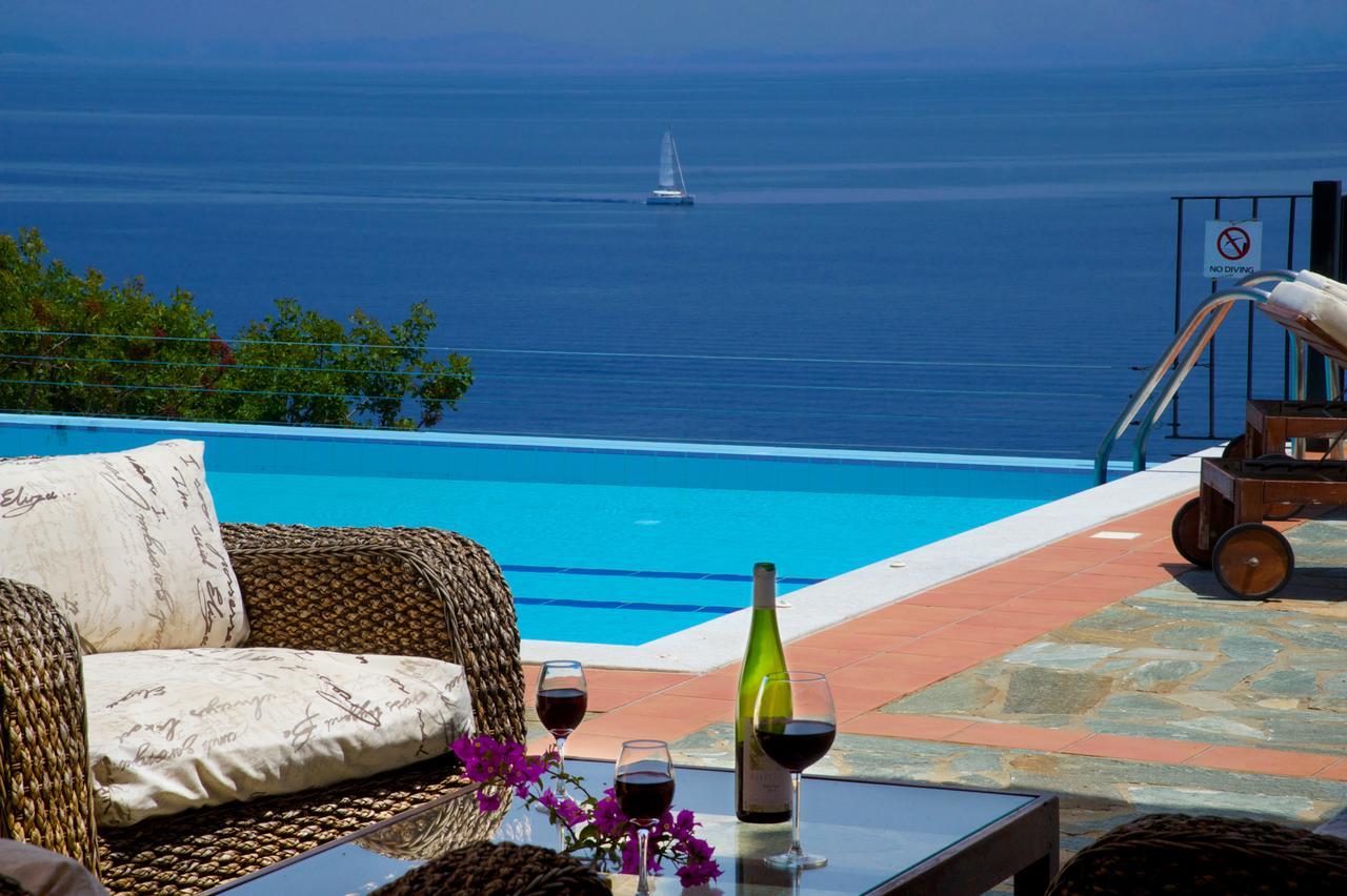 Villa Alkionis Skala  エクステリア 写真